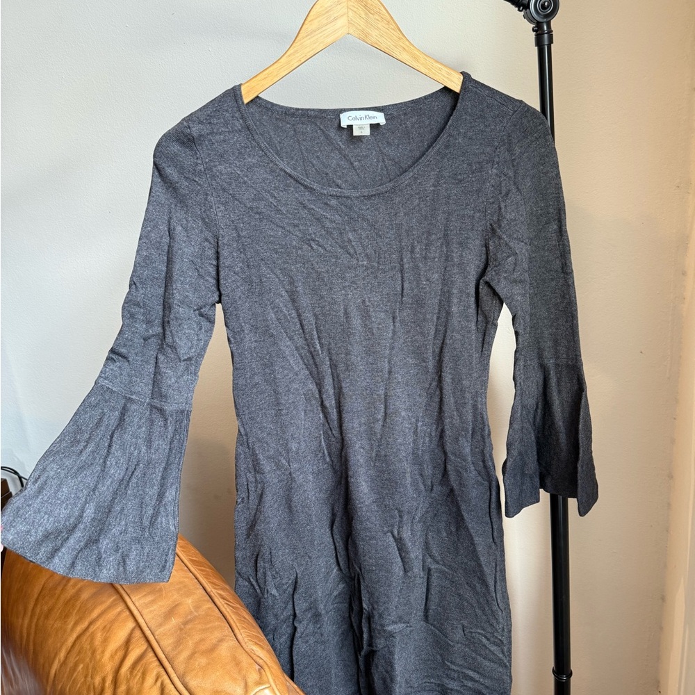 Calvin Klein Women's Gray Dress